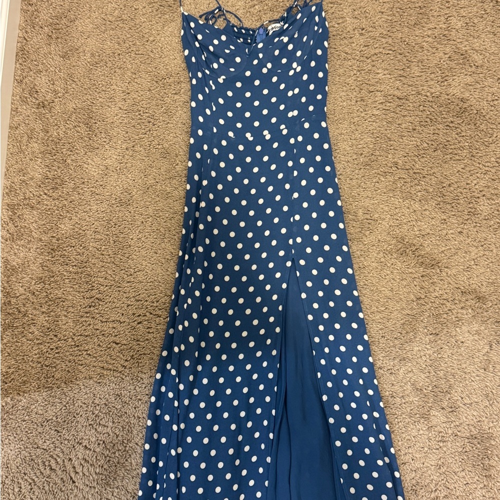 Reformation Juliette Dress color Lazuli size 2
